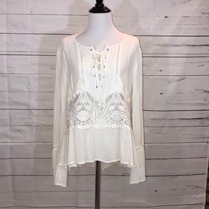 EUC Cream Blouse